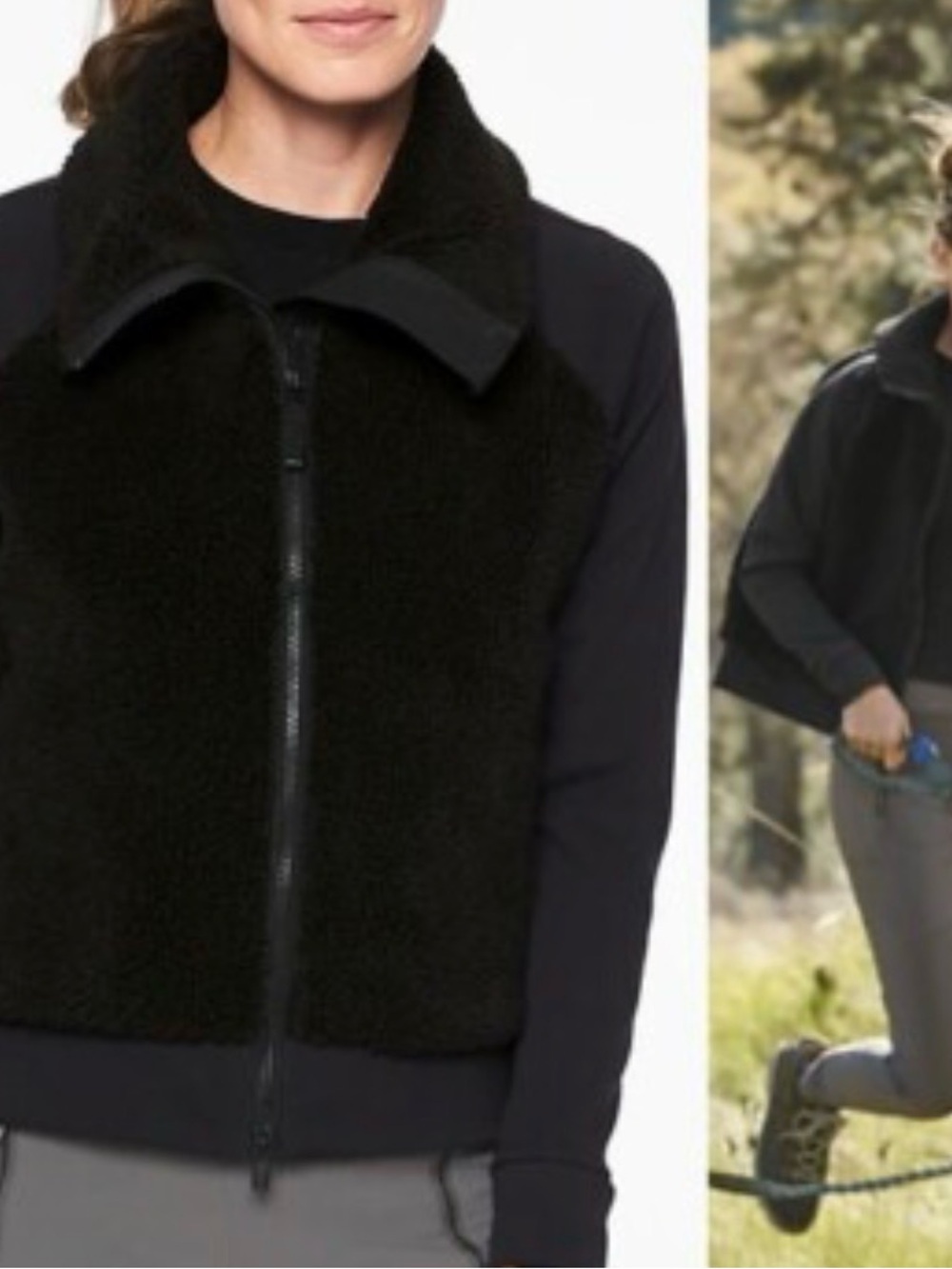 Athleta Sherpa jacket
